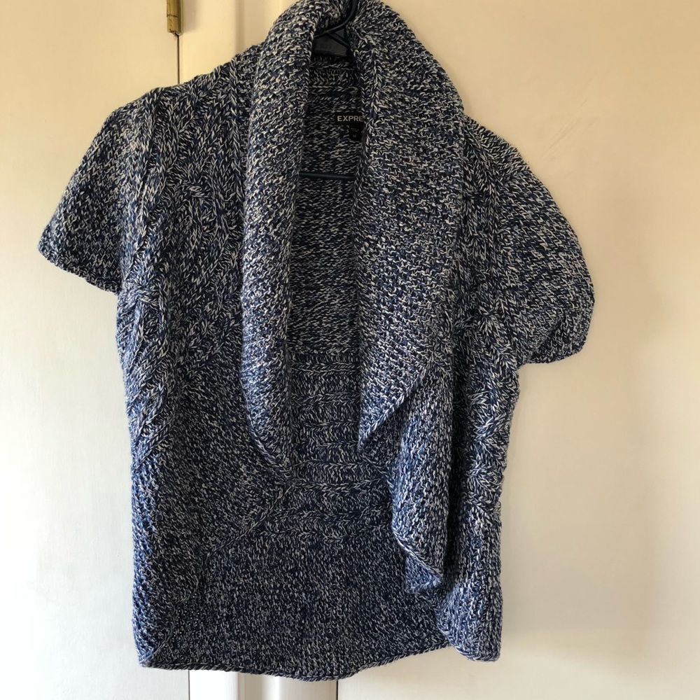 Express Cardigan Braided Sweater